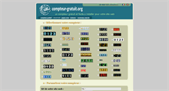 Desktop Screenshot of compteur-gratuit.org